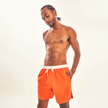 Laad de afbeelding in de Gallery-viewer, Shorts Boxer Orange UPF50+
